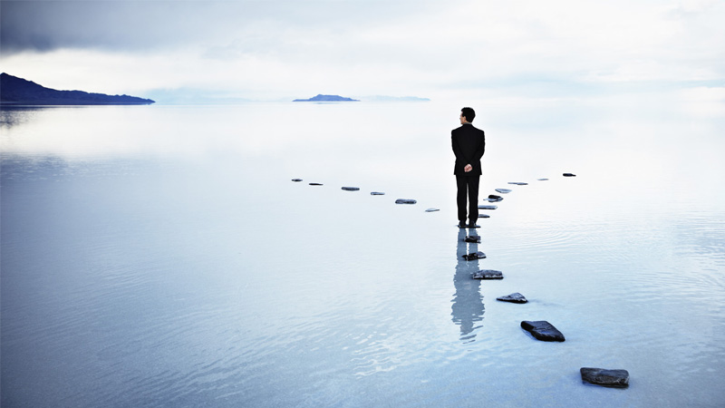 άνθρωπος ορίζοντας business